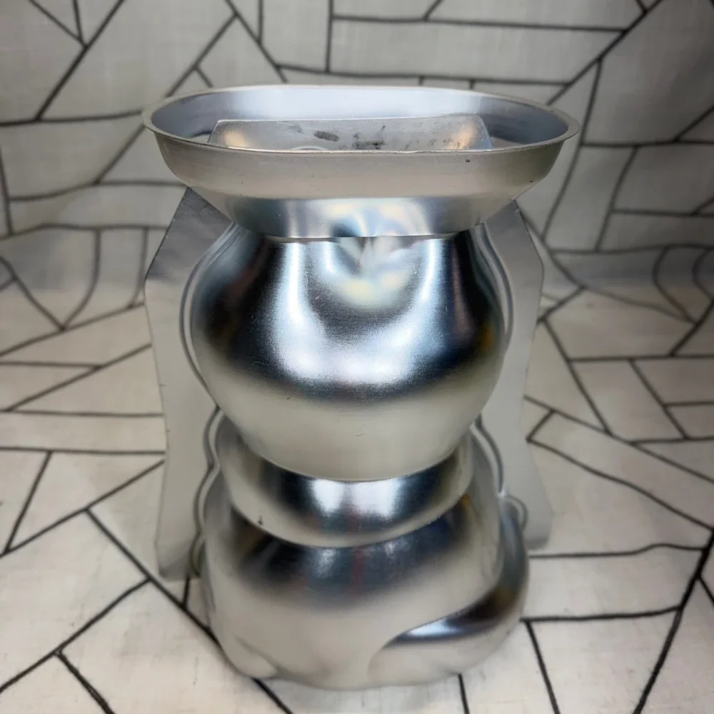 Wilton Garfield 3D Cake Pan 9.5in Silver Vintage 1981 Aluminum 2105-3147